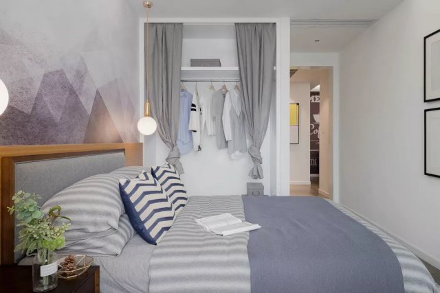 装修案例北欧风格室内装修效果图-卧室 装修案例北欧风格室内装修效果图-卧室