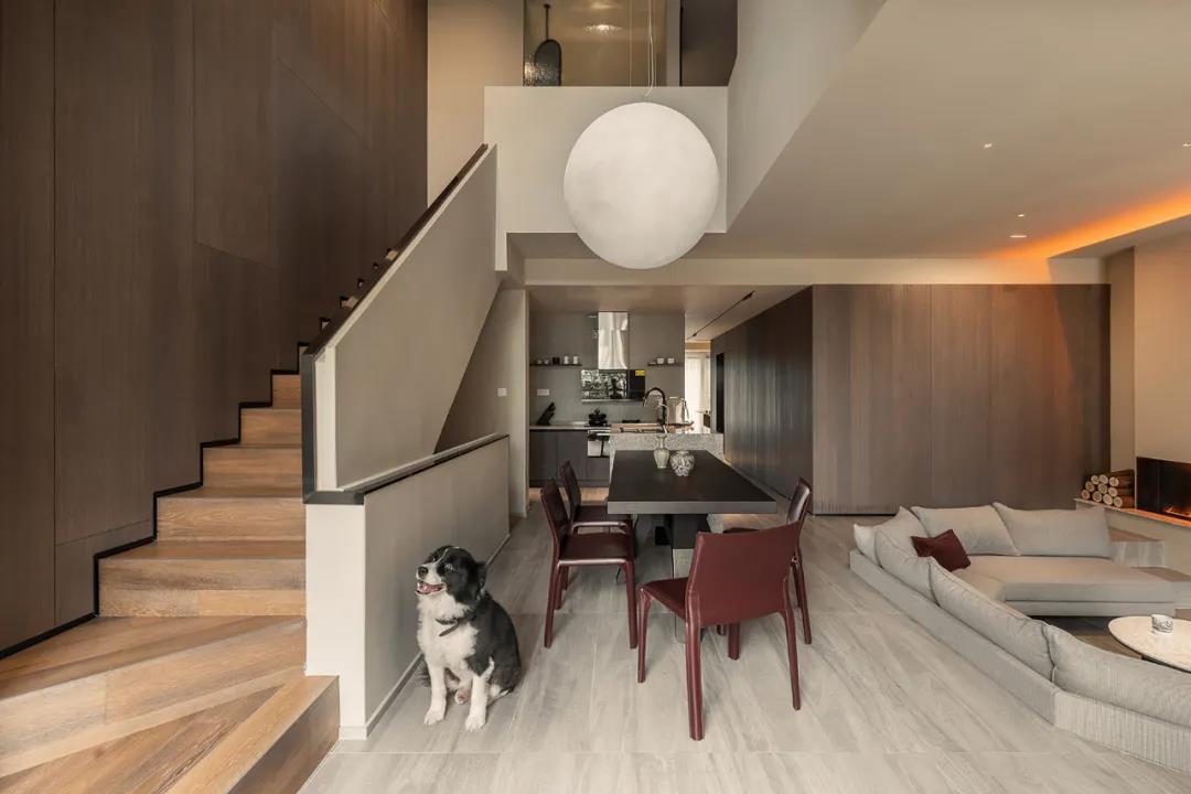 现代北欧风格室内家装案例效果图-楼梯 现代北欧风格室内家装案例效果图-楼梯