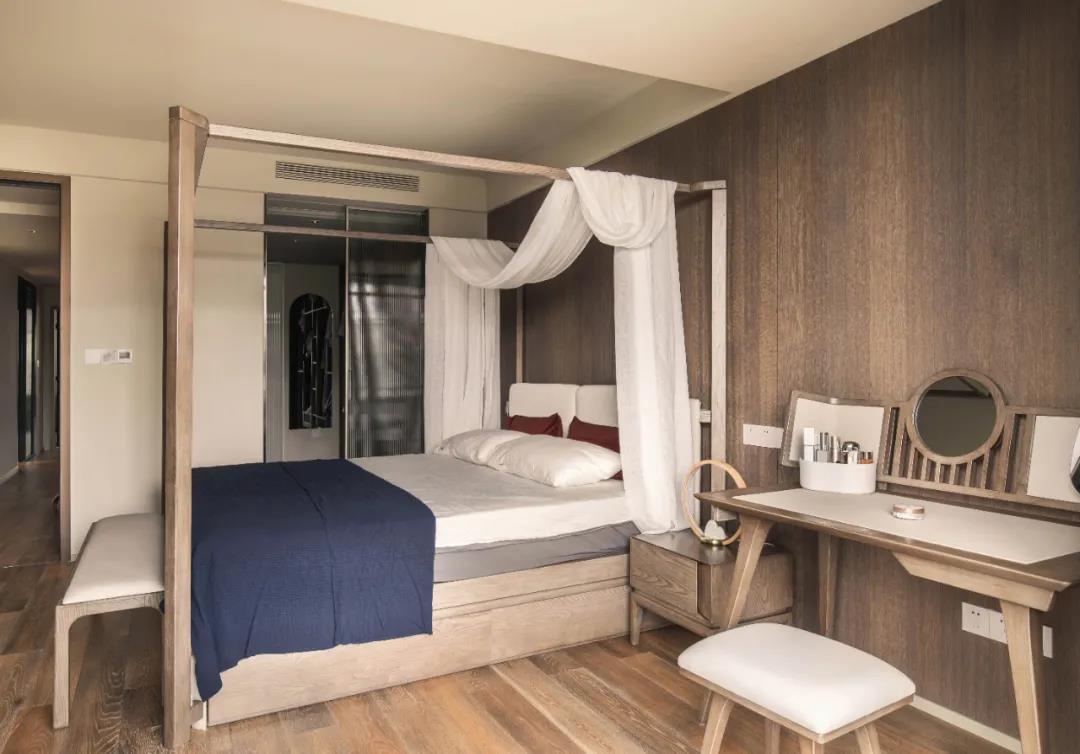 现代北欧风格室内家装案例效果图-主卧 现代北欧风格室内家装案例效果图-主卧